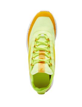 Zapatillas reebok legacy 83 amarillo de mujer.