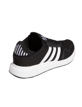 Zapatillas adidas swift run j negro de niño.