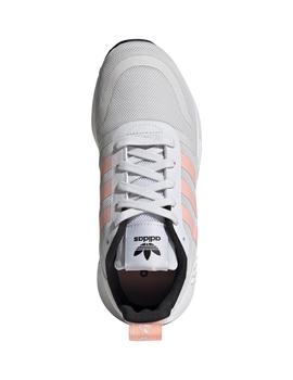 Zapatillas adidas multix gris rosa junior.