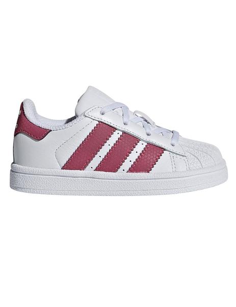 banco colisión Stratford on Avon Zapatilla de niña Adidas Superstar rosa