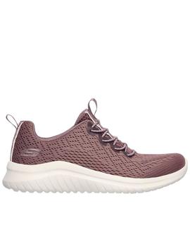 Zapatillas skechers ultra flex 2.0 lite grove malva de mujer