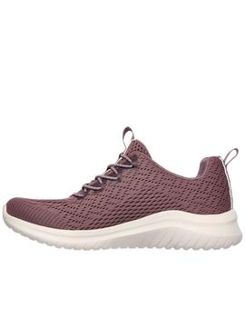 Zapatillas skechers ultra flex 2.0 lite grove malva de mujer