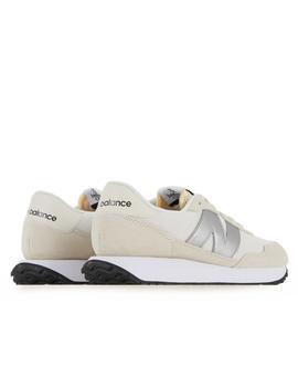 Zapatillas new balance ws237cb beige plata de mujer.