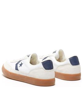 Zapatillas converse net star blanco azul de hombre.