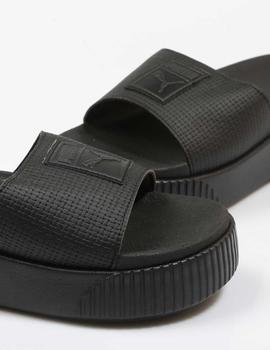 CHANCLAS de MUJER PUMA PLATFORM SLIDE BLACK