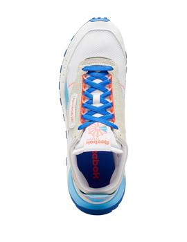 Zapatillas reebok cl legacy blanco azul de hombre.