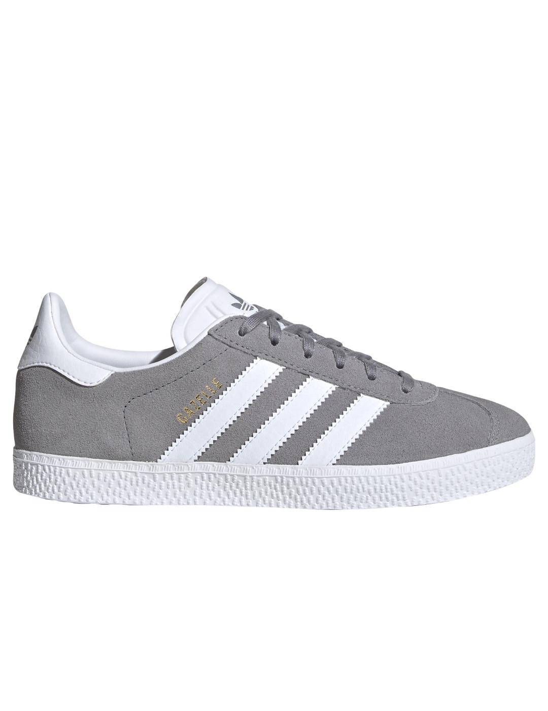 Zapatillas adidas gazelle gris de bebé