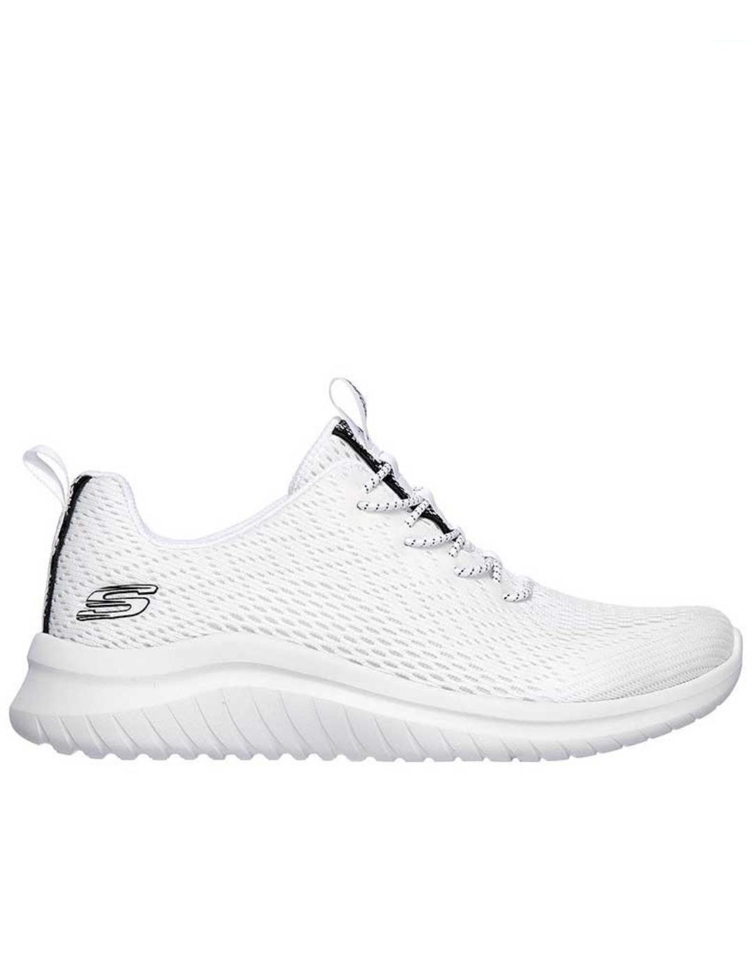 Zapatillas skechers ultra flex 2.0 blanco de mujer.