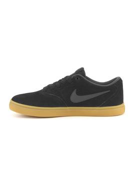 Zapatillas de Hombre NikeSB CHECK SOLAR NEGRO CARA