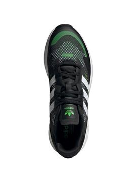 Zapatillas adidas zx 1k boost negro verde de hombre.