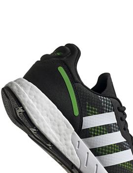 Zapatillas adidas zx 1k boost negro verde de