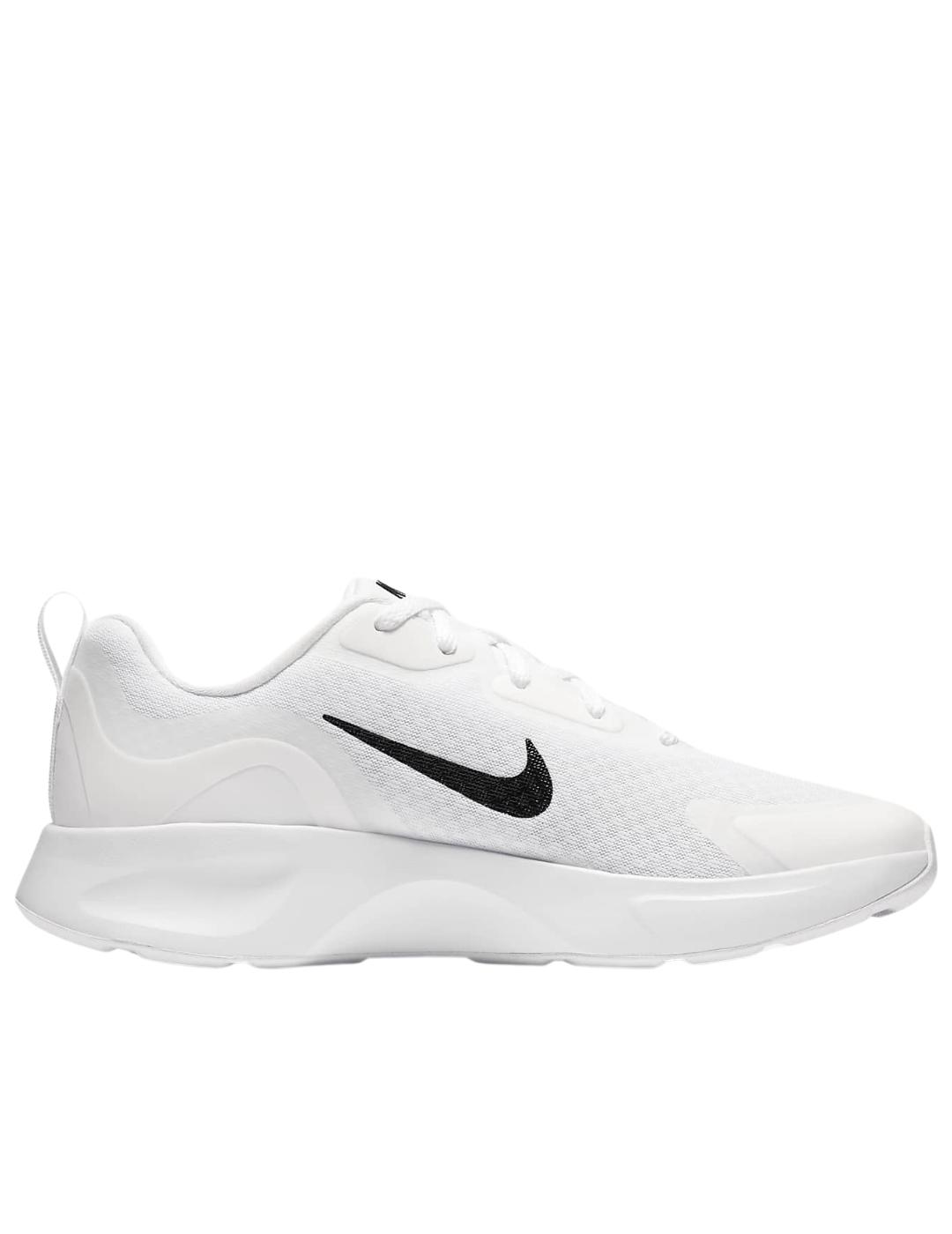 Zapatillas nike wearallday blanco niño.