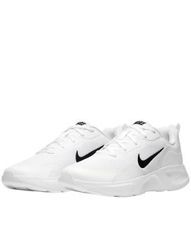 Zapatillas nike wearallday gs blanco de niño.