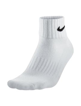 calcetines nike tobilleros blanco unisex.