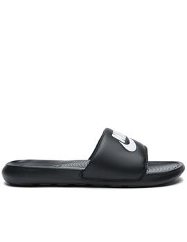 chanclas w nike victori one slide negro de mujer.