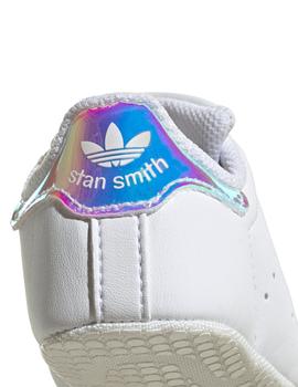 Zapatillas stan smith crib multicolor de bebé.