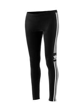 mallas adidas trefoil tight negro de mujer.