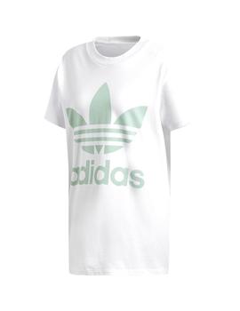 Camiseta de Mujer Adidas BIG TREFOIL BLANCO