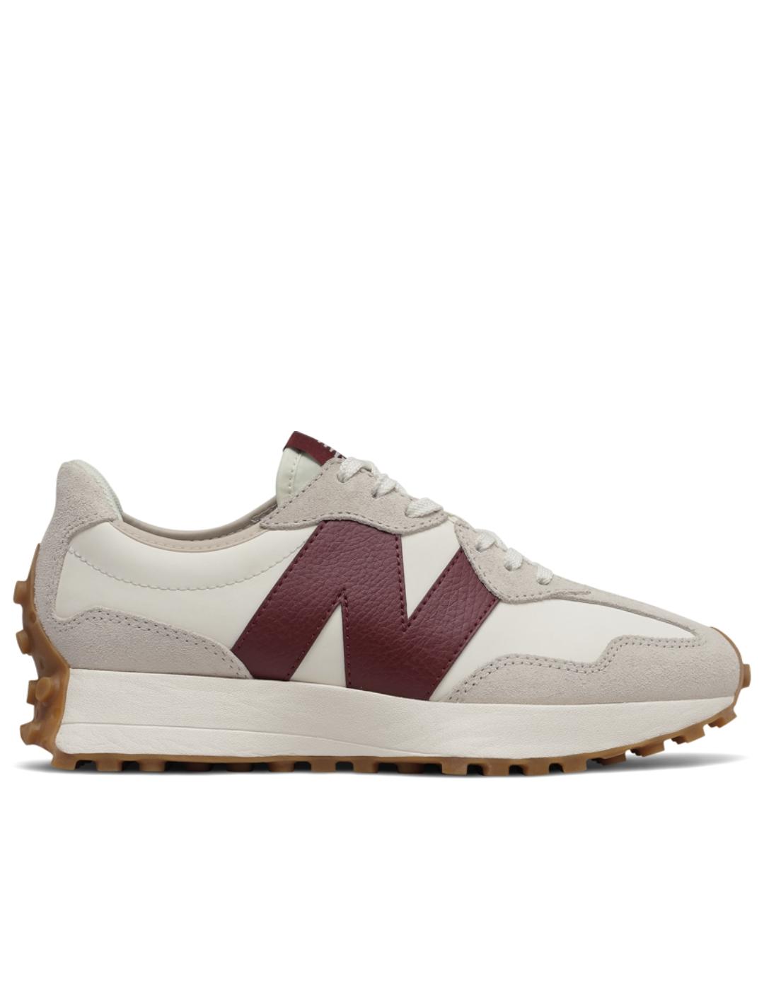 Zapatillas new balance ws327ka beige de mujer.