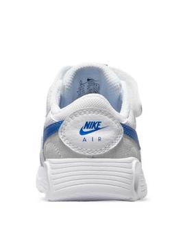 Zapatillas nike air max sc tdv blanco azul de bebé.