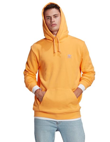 Sudadera hombre Essential naranja negro