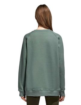 Sudadera de Mujer Adidas OVERSIZED SWEAT VERDE