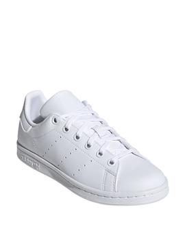 Zapatillas adidas stan smith j blanco de niño.