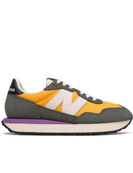 Zapatillas new balance ws237sb amarillo verde de mujer.