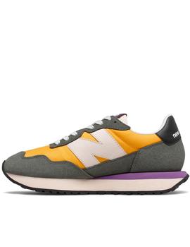 Zapatillas new balance ws237sb amarillo verde de mujer.