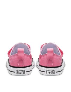 chuck taylor all star hook and loop ct 2v rosa