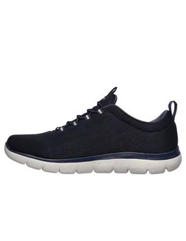 Zapatillas skechers summits lovin azul de hombre.