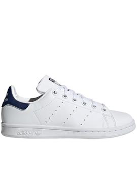 Zapatillas adidas stan smith junior blanco marino