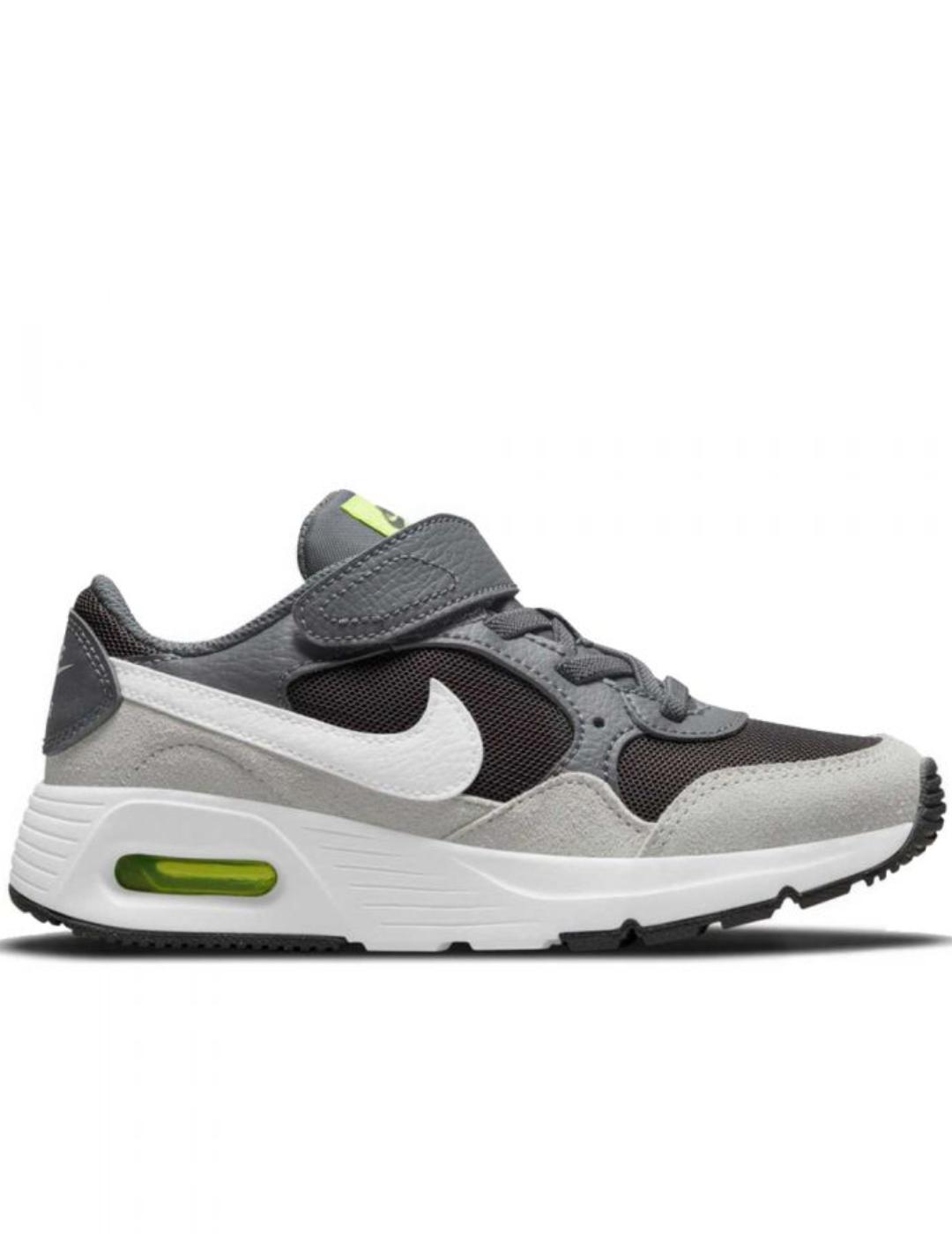 Nike air max gris de niño.