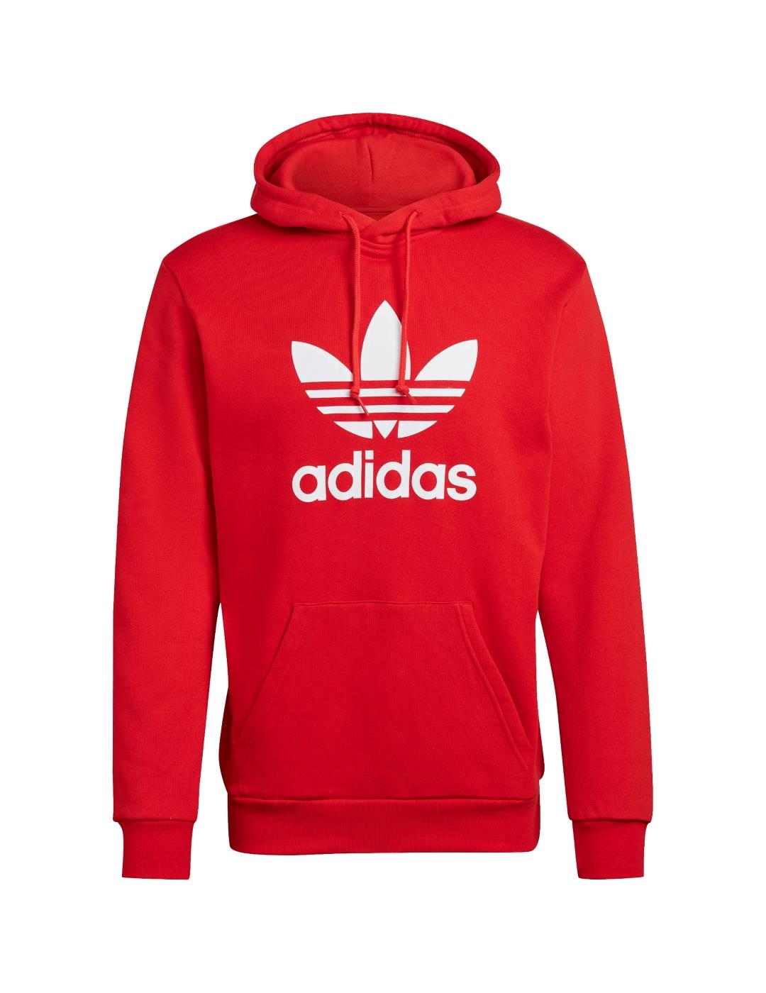 adidas trefoil rojo de hombre.