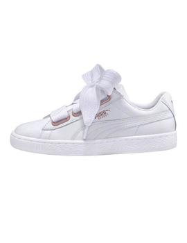 Zapatillas de Mujer Puma BASKET HEART LEATHER WN S