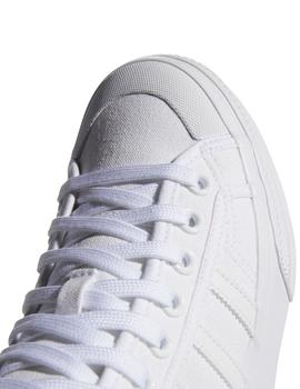 Zapatillas adidas nizza platform mid blanco de mujer.