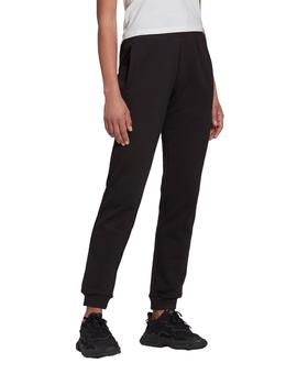 pantalón de chándal adidas track negro de mujer.