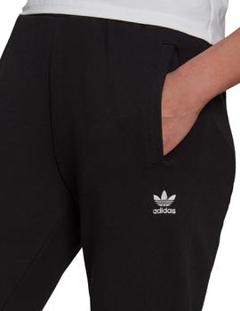 pantalón de chándal adidas track negro de mujer.