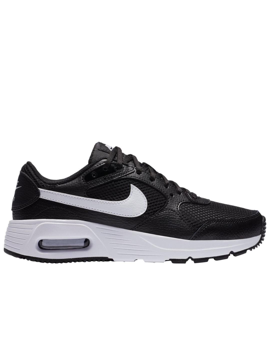 explosión piel Tesoro Zapatillas nike air max sc negro de mujer.