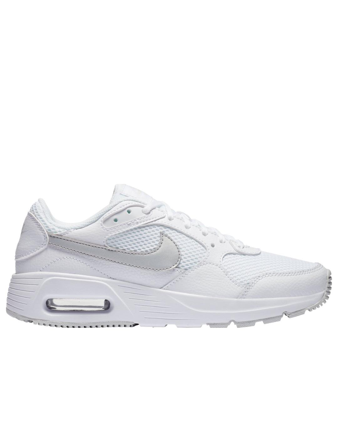 Zapatillas nike max blanco de mujer.