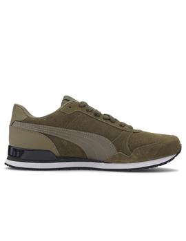 Zapatillas puma st runner verde de hombre.