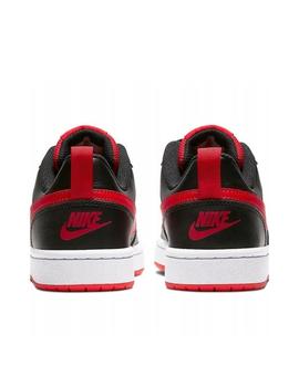 nike borough negro rojo niño.