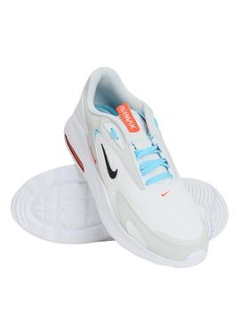 Zapatillas nike air max bolt blanco azul de hombre.