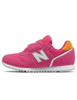 Zapatillas new balance yz373wp2 rosa de niña.