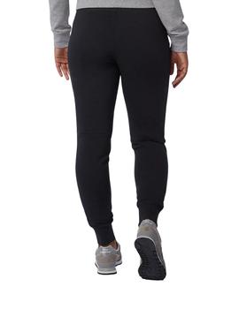 pantalon new balance Essentials French Terry negro de mujer.