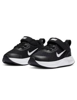 Zapatillas nike wearallday td negro de bebé.