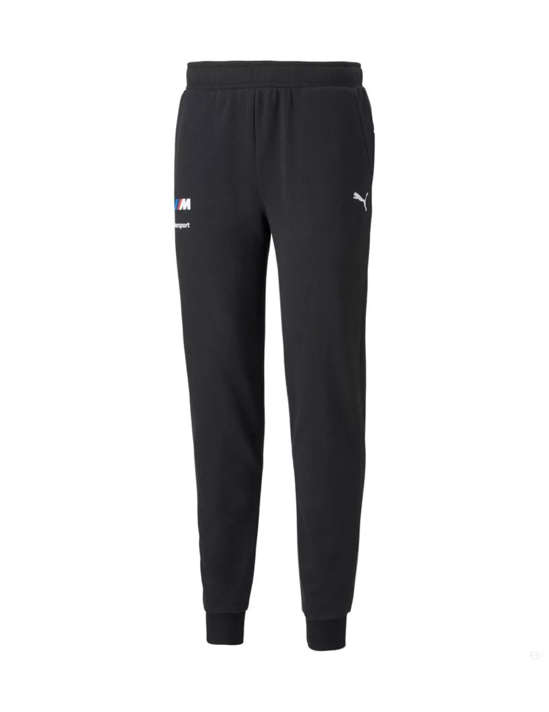 Pantalón puma bmw mms sweatpan negro de hombre.