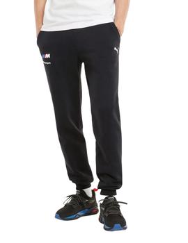 Pantalón puma bmw mms sweatpan negro de hombre.