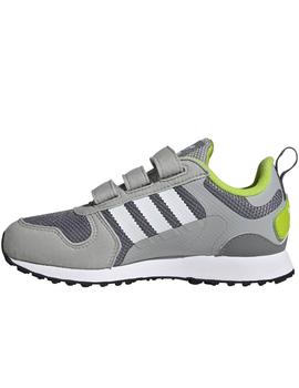 Zapatillas adidas zx 700 hd cf c gris de niño.