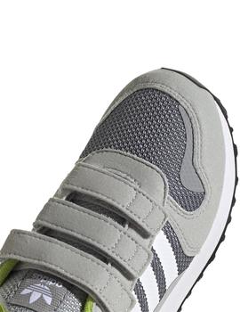 Zapatillas adidas zx 700 hd cf c gris de niño.